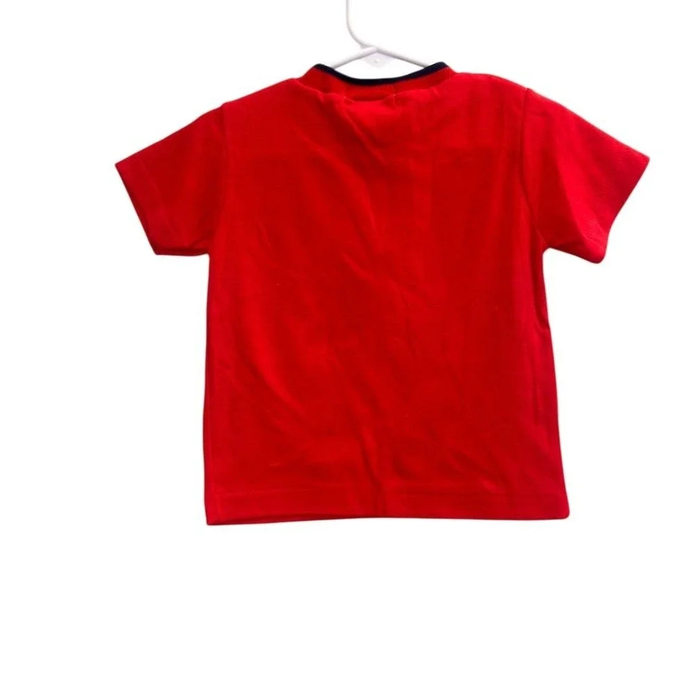 VTG NWT  OshKosh B'gosh Toddler Boys Red Tricycle Graphic T Shirt Sz 3T USA Made - Picture 5 of 5